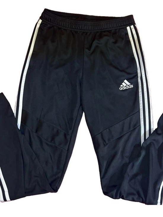 adidas Other - Adidas Black Track Pants with White Side Stripes